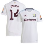 aston villa adidas away shirt 2024-25 – womens with turner 14 cup printing Collection - Official Aston Villa Kits