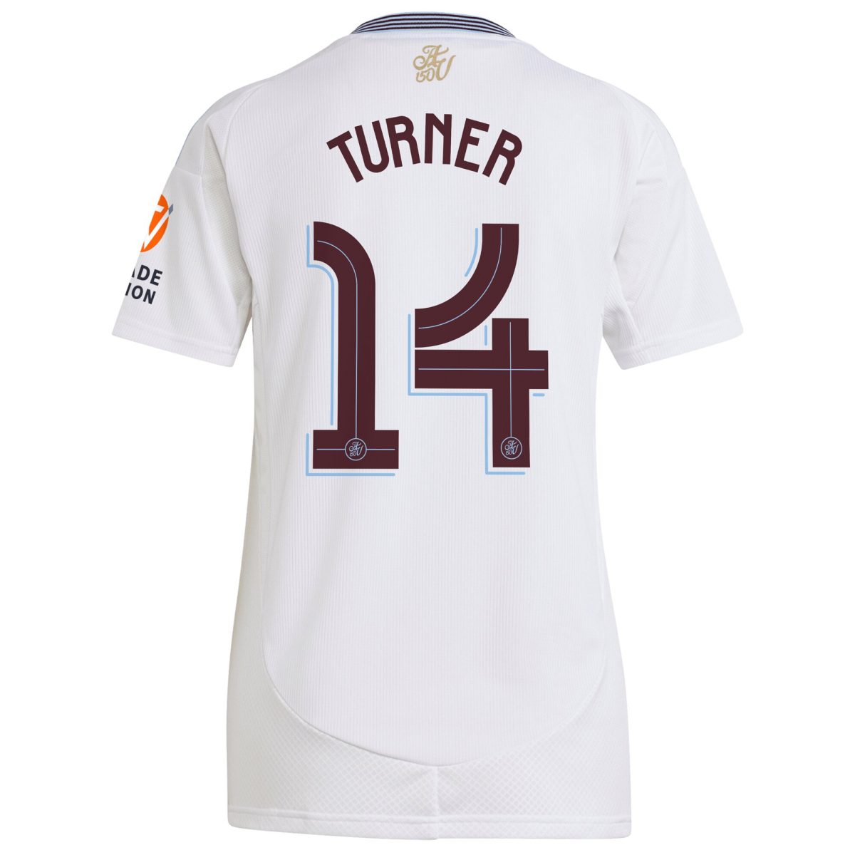 aston villa adidas away shirt 2024-25 – womens with turner 14 cup printing Collection - Official Aston Villa Kits