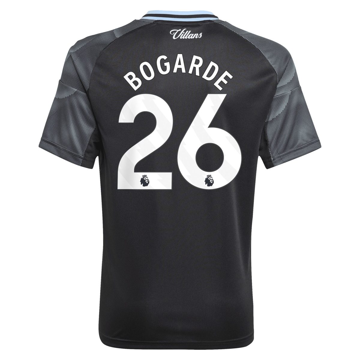 aston villa adidas away shirt 2025-26 – kids with bogarde 26 printing Collection - Official Aston Villa Kits