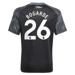 aston villa adidas away shirt 2025-26 – kids with bogarde 26 printing Collection - Official Aston Villa Kits