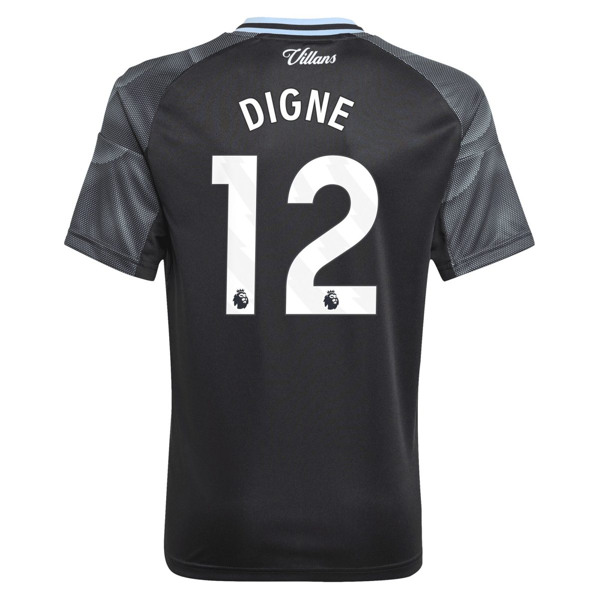 aston villa adidas away shirt 2025-26 – kids with digne 12 printing Collection - Official Aston Villa Kits