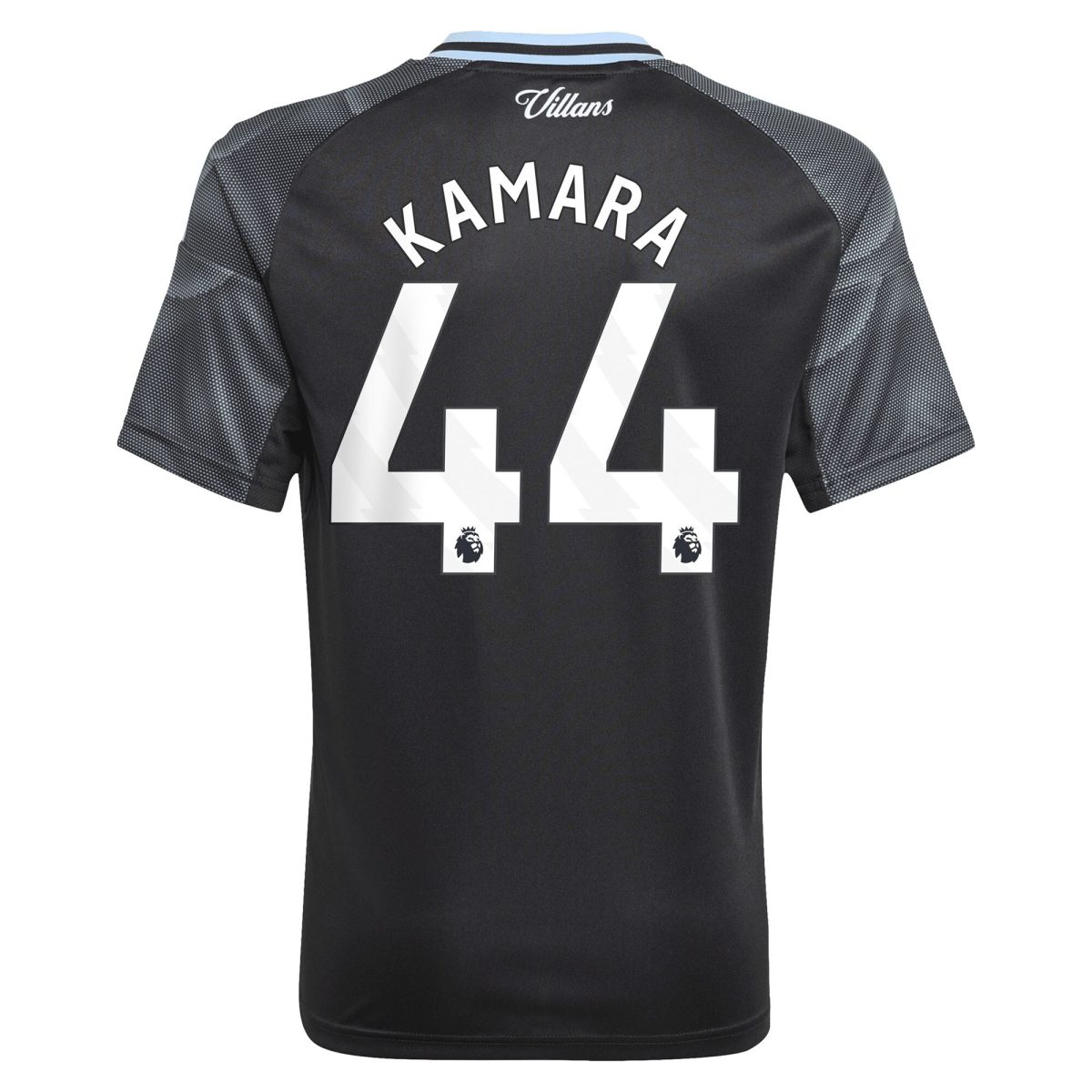 aston villa adidas away shirt 2025-26 – kids with kamara 44 printing Collection - Official Aston Villa Kits