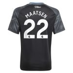 aston villa adidas away shirt 2025-26 – kids with maatsen 22 printing Collection - Official Aston Villa Kits