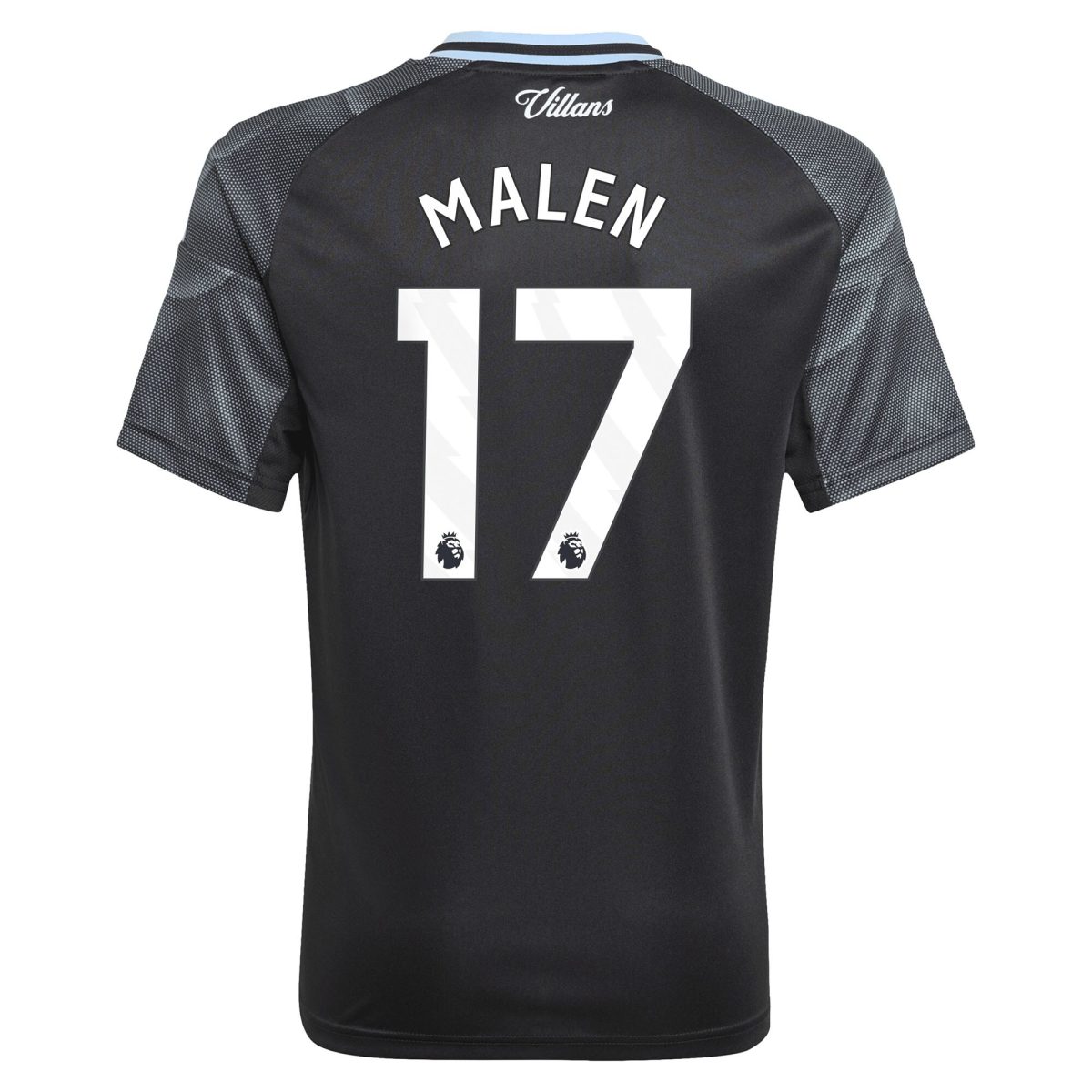 aston villa adidas away shirt 2025-26 – kids with malen 17 printing Collection - Official Aston Villa Kits