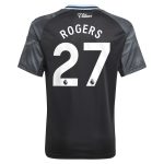 aston villa adidas away shirt 2025-26 – kids with rogers 27 printing Collection - Official Aston Villa Kits