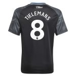 aston villa adidas away shirt 2025-26 – kids with tielemans 8 printing Collection - Official Aston Villa Kits