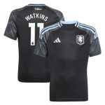 aston villa adidas away shirt 2025-26 – kids with watkins 11 printing Collection - Official Aston Villa Kits