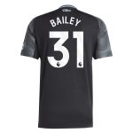 aston villa adidas away shirt 2025-26 with bailey 31 printing Collection - Official Aston Villa Kits