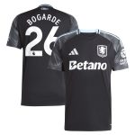 aston villa adidas away shirt 2025-26 with bogarde 26 printing Collection - Official Aston Villa Kits