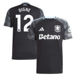 aston villa adidas away shirt 2025-26 with digne 12 printing Collection - Official Aston Villa Kits