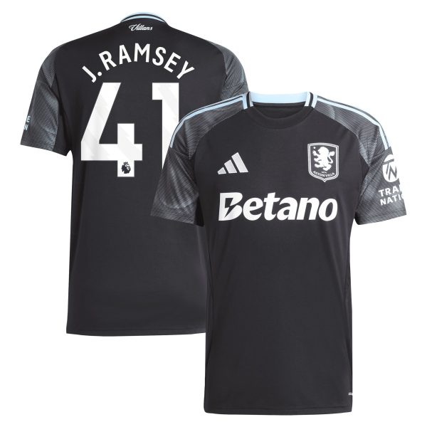 aston villa adidas away shirt 2025-26 with j. ramsey 41 printing Collection - Official Aston Villa Kits