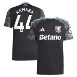 aston villa adidas away shirt 2025-26 with kamara 44 printing Collection - Official Aston Villa Kits