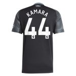 aston villa adidas away shirt 2025-26 with kamara 44 printing Collection - Official Aston Villa Kits