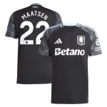 aston villa adidas away shirt 2025-26 with maatsen 22 printing Collection - Official Aston Villa Kits