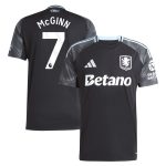 aston villa adidas away shirt 2025-26 with mcginn 7 printing Collection - Official Aston Villa Kits