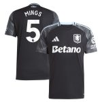 aston villa adidas away shirt 2025-26 with mings 5 printing Collection - Official Aston Villa Kits