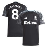 aston villa adidas away shirt 2025-26 with tielemans 8 printing Collection - Official Aston Villa Kits