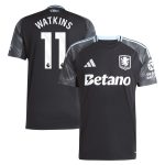 aston villa adidas away shirt 2025-26 with watkins 11 printing Collection - Official Aston Villa Kits