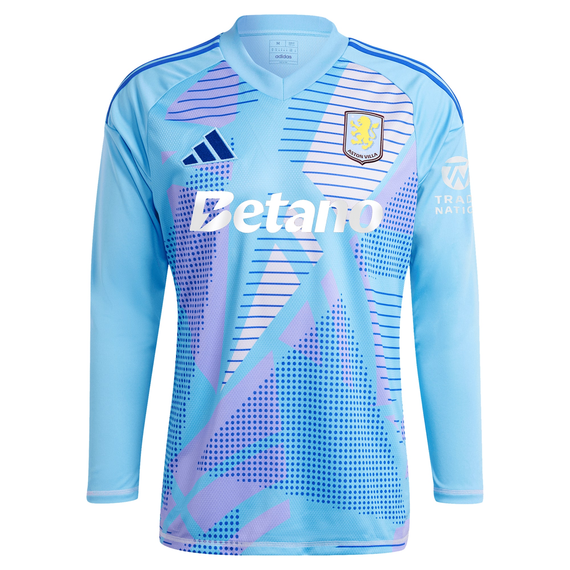 aston villa adidas goalkeeper shirt 2024-25 – long sleeve – 201964005 with custom printing Collection - Official Aston Villa Kits
