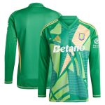 aston villa adidas goalkeeper shirt 2024-25 – long sleeve – 201964009 with custom printing Collection - Official Aston Villa Kits