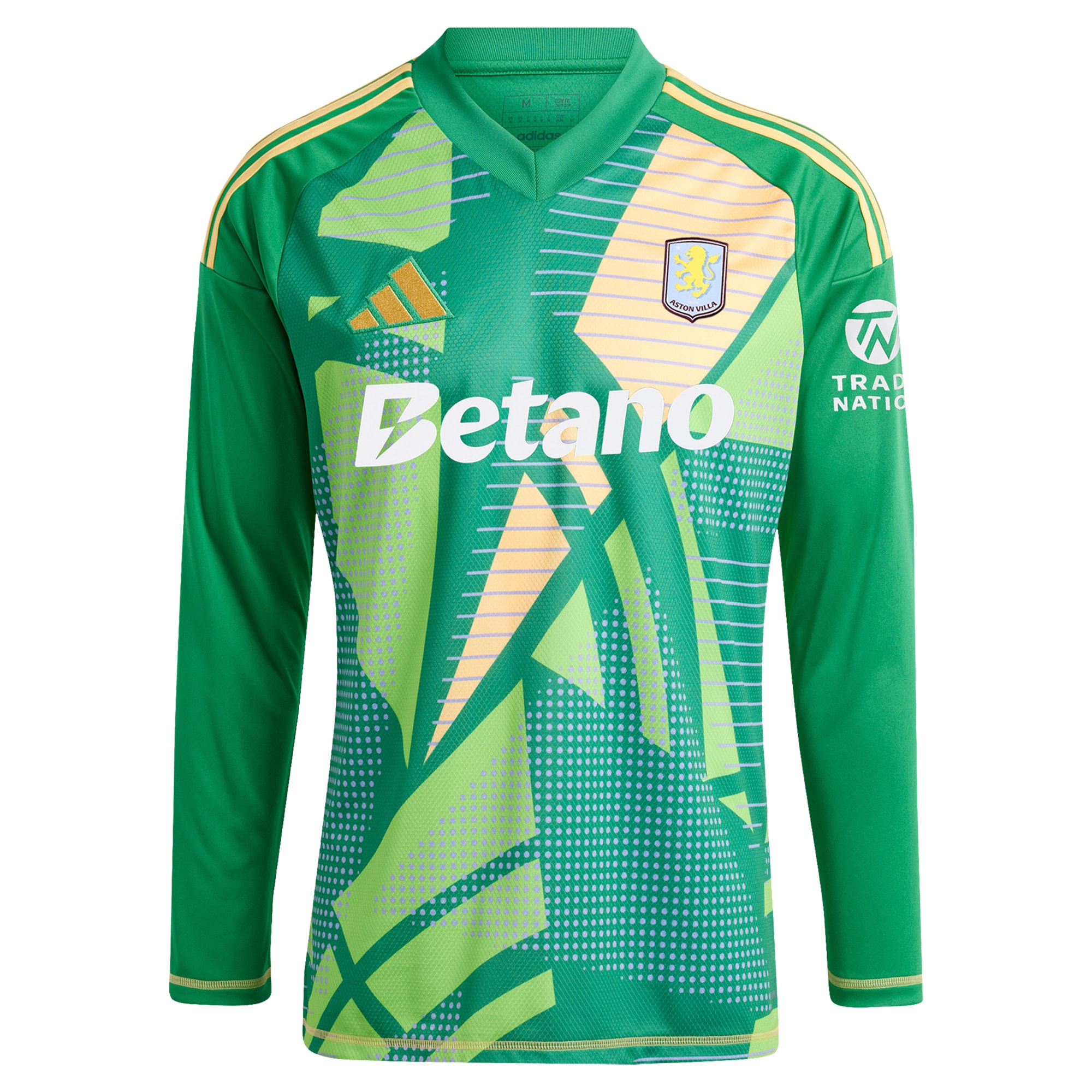 aston villa adidas goalkeeper shirt 2024-25 – long sleeve – 201964009 with custom printing Collection - Official Aston Villa Kits