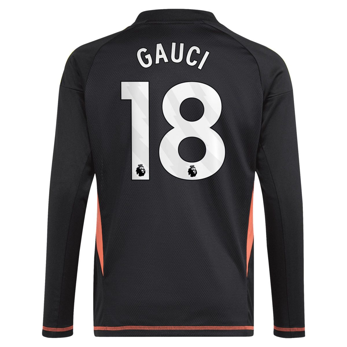 aston villa adidas goalkeeper shirt 2024-25 – long sleeve – kids with gauci 18 printing – 202029323 Collection - Official Aston Villa Kits