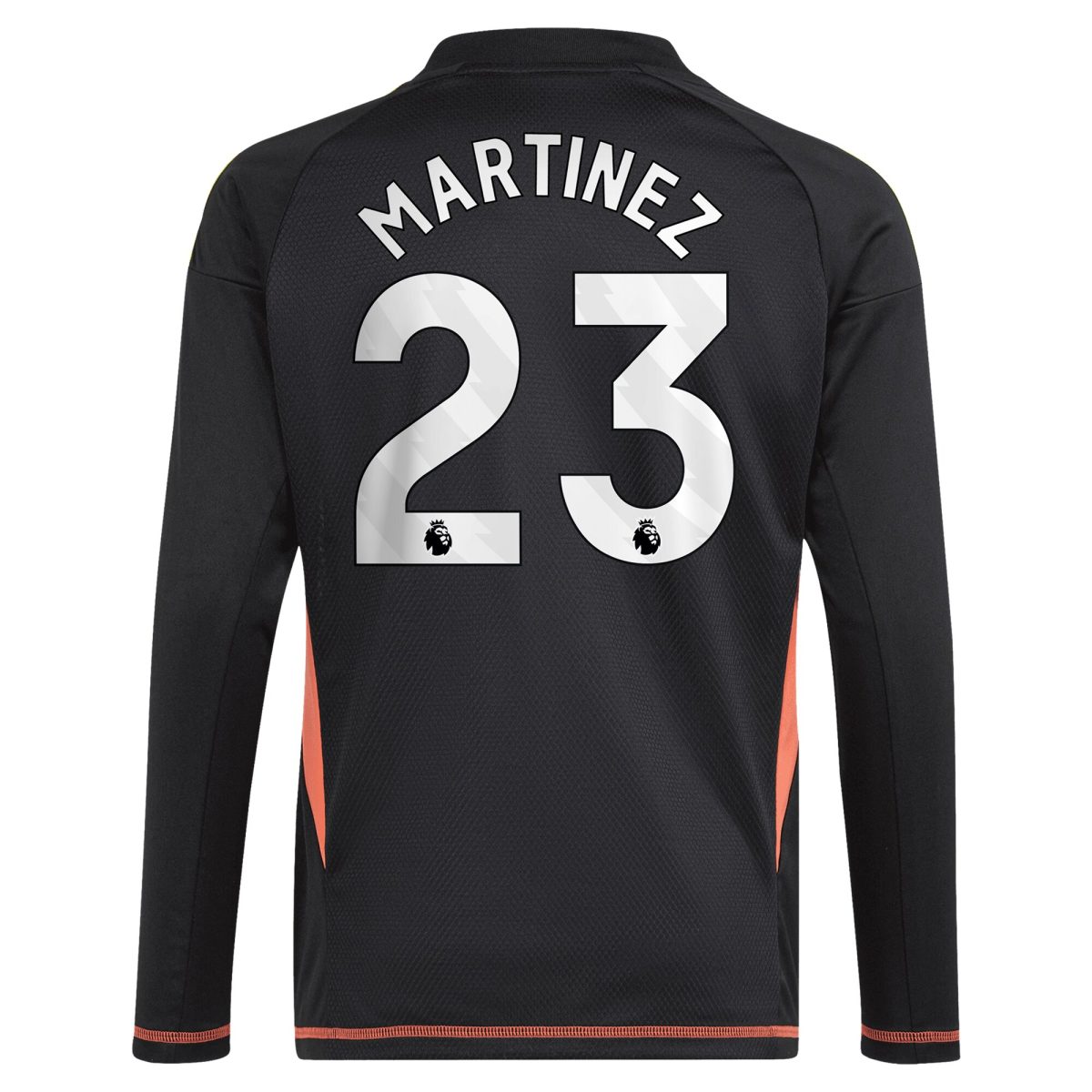aston villa adidas goalkeeper shirt 2024-25 – long sleeve – kids with martinez 23 printing – 202029325 Collection - Official Aston Villa Kits