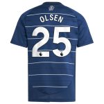 aston villa adidas goalkeeper shirt 2024-25 – long sleeve – kids with olsen 25 printing – 202030994 Collection - Official Aston Villa Kits