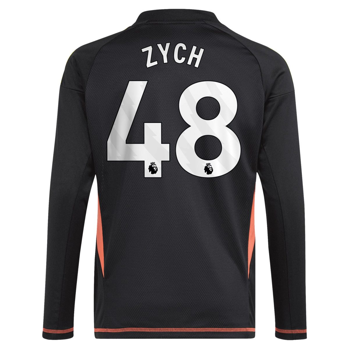 aston villa adidas goalkeeper shirt 2024-25 – long sleeve – kids with zych 48 printing – 202153091 Collection - Official Aston Villa Kits