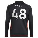 aston villa adidas goalkeeper shirt 2024-25 – long sleeve – kids with zych 48 printing – 202153091 Collection - Official Aston Villa Kits
