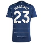 aston villa adidas goalkeeper shirt 2024-25 – long sleeve with martinez 23 printing – 202030973 Collection - Official Aston Villa Kits