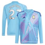 aston villa adidas goalkeeper shirt 2024-25 – long sleeve with martinez 23 printing – 202030980 Collection - Official Aston Villa Kits