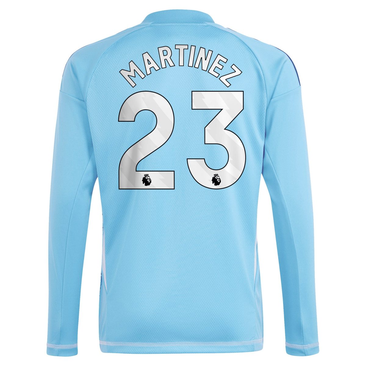 aston villa adidas goalkeeper shirt 2024-25 – long sleeve with martinez 23 printing – 202030980 Collection - Official Aston Villa Kits