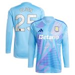 aston villa adidas goalkeeper shirt 2024-25 – long sleeve with olsen 25 printing – 202030976 Collection - Official Aston Villa Kits