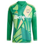 aston villa adidas goalkeeper shirt 2024-25 – long sleeve with olsen 25 printing Collection - Official Aston Villa Kits
