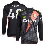 aston villa adidas goalkeeper shirt 2024-25 – long sleeve with zych 48 printing – 202153090 Collection - Official Aston Villa Kits