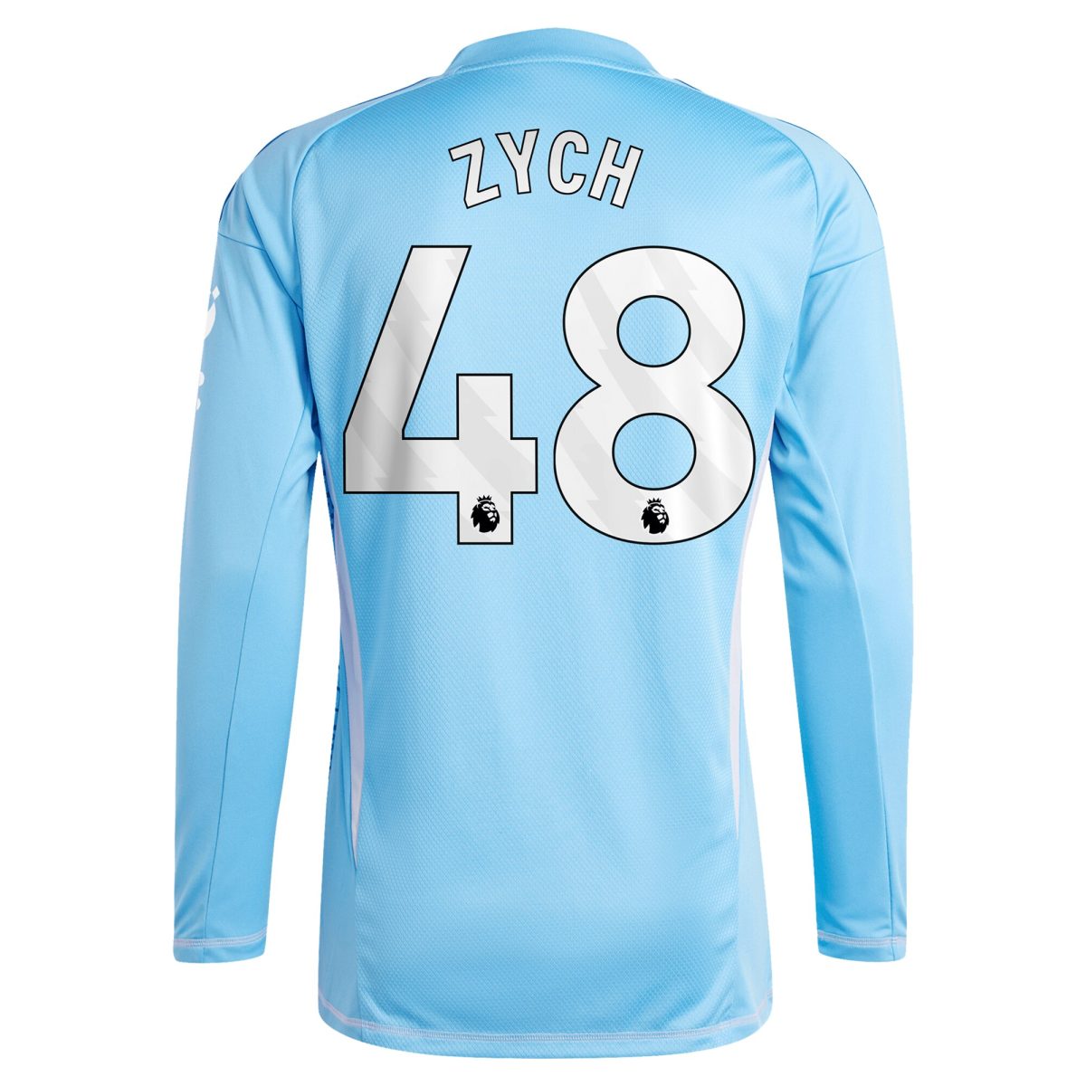 aston villa adidas goalkeeper shirt 2024-25 – long sleeve with zych 48 printing – 202153092 Collection - Official Aston Villa Kits
