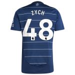 aston villa adidas goalkeeper shirt 2024-25 – long sleeve with zych 48 printing – 202153093 Collection - Official Aston Villa Kits