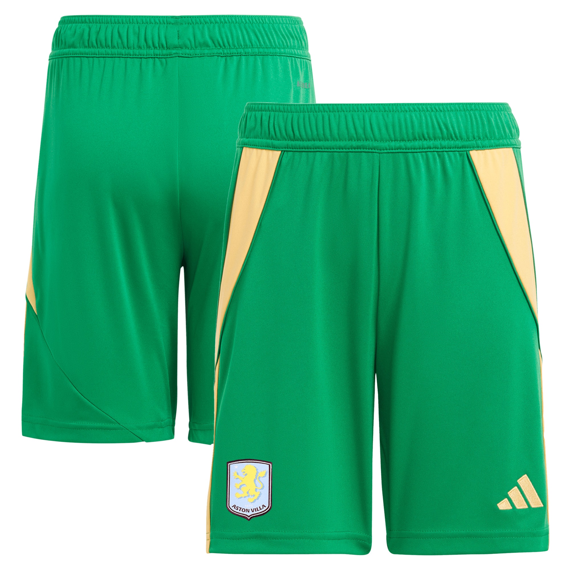 aston villa adidas goalkeeper shorts 2024-25 – kids – 201964012 with custom printing Collection - Official Aston Villa Kits
