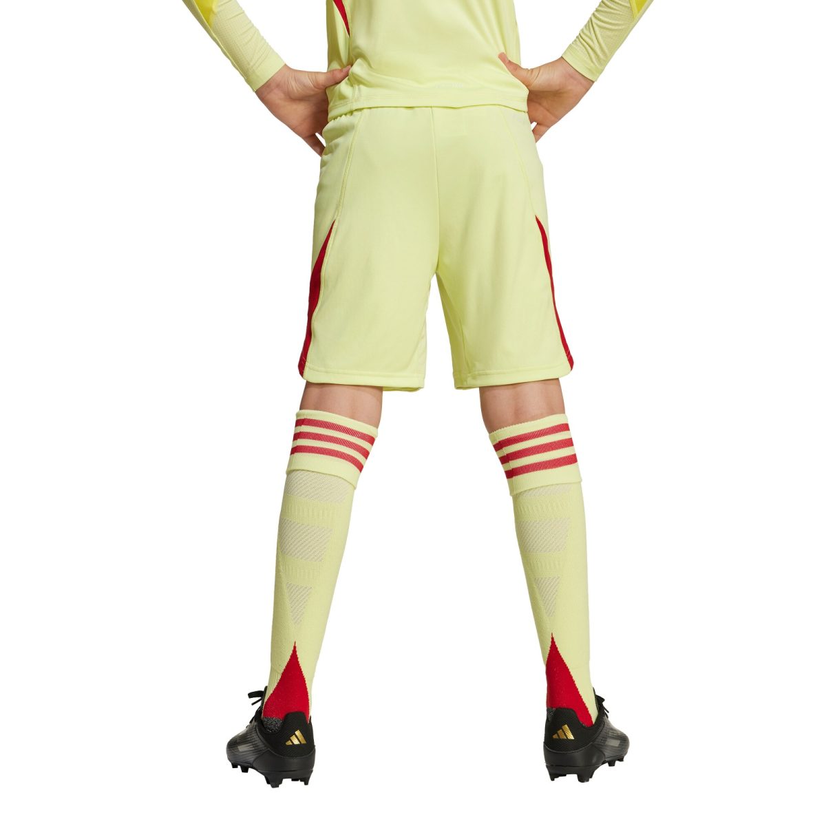 aston villa adidas goalkeeper shorts 2025-26 – kids with custom printing Collection - Official Aston Villa Kits