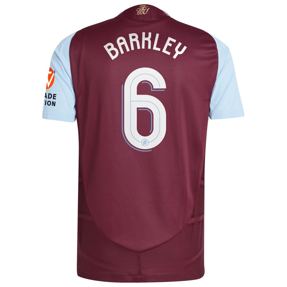 aston villa adidas home authentic shirt 2024-25 with barkley 6 cup printing Collection - Official Aston Villa Kits
