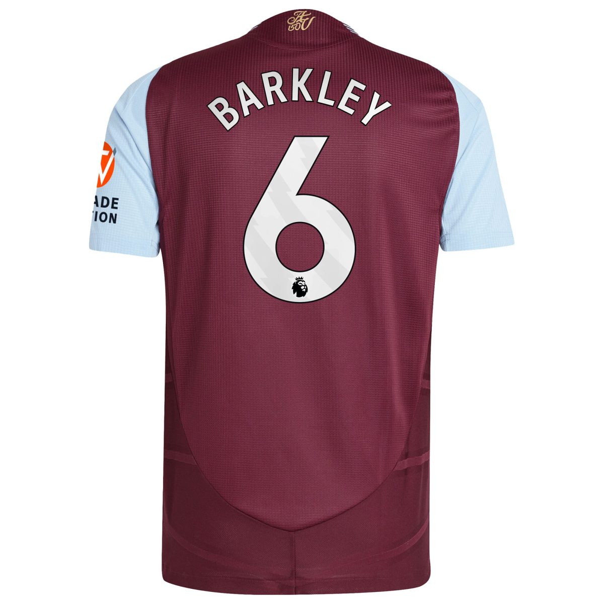 aston villa adidas home authentic shirt 2024-25 with barkley 6 printing Collection - Official Aston Villa Kits