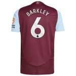 aston villa adidas home authentic shirt 2024-25 with barkley 6 printing Collection - Official Aston Villa Kits