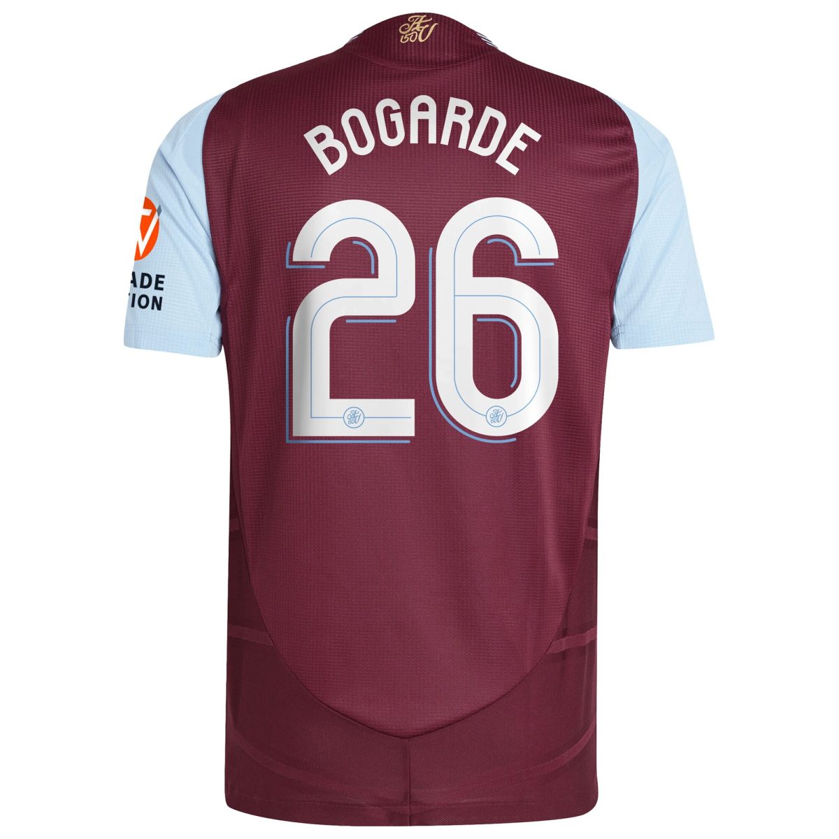 aston villa adidas home authentic shirt 2024-25 with bogarde 26 cup printing Collection - Official Aston Villa Kits