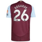 aston villa adidas home authentic shirt 2024-25 with bogarde 26 printing Collection - Official Aston Villa Kits