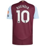 aston villa adidas home authentic shirt 2024-25 with buendia 10 printing Collection - Official Aston Villa Kits