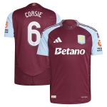aston villa adidas home authentic shirt 2024-25 with corsie 6 cup printing Collection - Official Aston Villa Kits