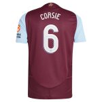 aston villa adidas home authentic shirt 2024-25 with corsie 6 cup printing Collection - Official Aston Villa Kits