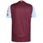 aston villa adidas home authentic shirt 2024-25 with custom printing Collection - Official Aston Villa Kits