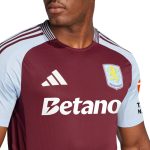 aston villa adidas home authentic shirt 2024-25 with custom printing Collection - Official Aston Villa Kits